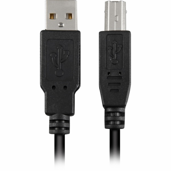 USB 2.0 Kabel, USB-A Stecker > USB-B Stecker