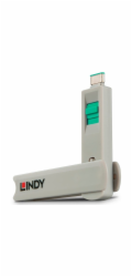 Lindy Zámek portu USB typu C (zelený)