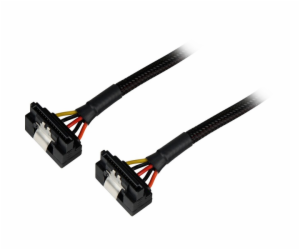 SATA Y napájecí kabel 90°, Y kabel
