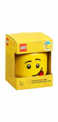 LEGO úložná hlava "Silly", mini, úložný box"
