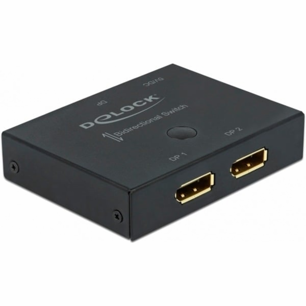 DeLOCK DisplayPort Switch 2 - 1 obousměrný 8K 30Hz