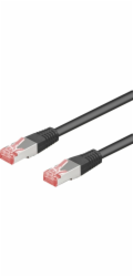 Goobay patch kabel Cat.6 S/STP (černý, 5 metrů)