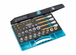 Sada nářadí Hazet TORX 1557/35, 35 kusů, nástrčný klíč