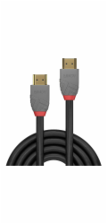 Lindy Ultra High Speed HDMI kabel, Anthra Line (šedý, 1 metr)