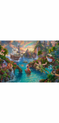 Thomas Kinkade: Painter of Light - Disney, Peter Pan, Puzzle