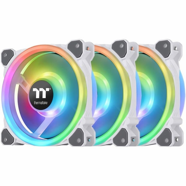 Riing Trio 12 RGB Radiator Fan White TT Premium Edition, ...
