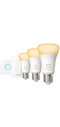 Startovací sada Philips Hue White Ambiance E27, žárovka LED