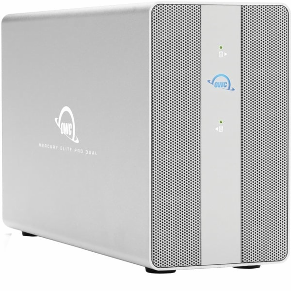 Mercury Elite Pro Dual mit 3-Port USB Hub, Laufwerksgehäuse