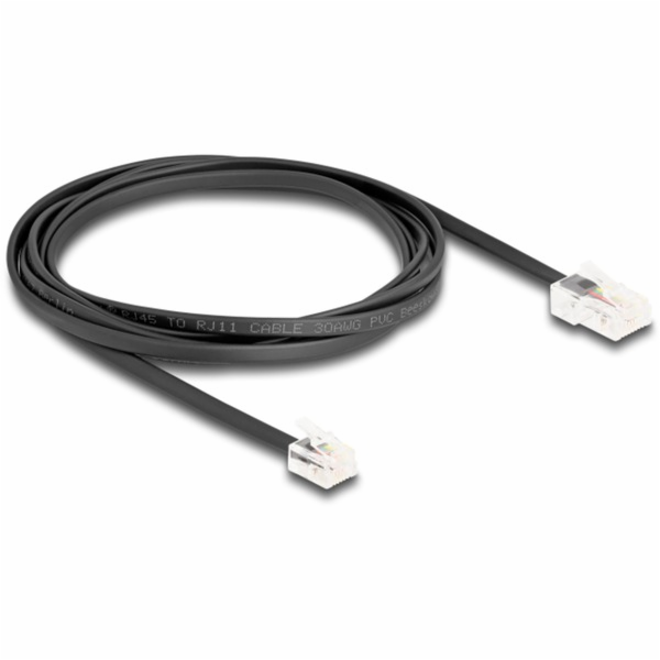 Telefonní kabel Zástrčka RJ-45 > Zástrčka RJ-11