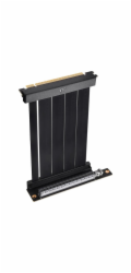 Thermaltake PCI-E 4.0 duální 90° rozšiřující kabel (černý, 13 cm)