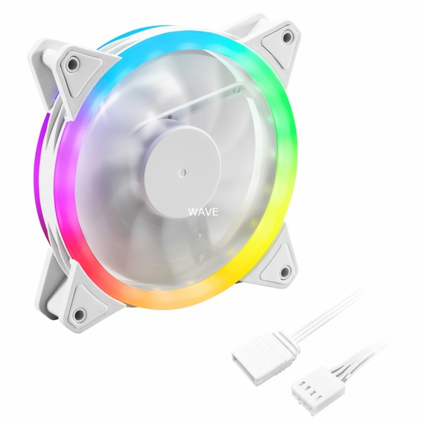 Sharkoon SHARK Blades PWM RGB ventilátor, skříňový ventil...
