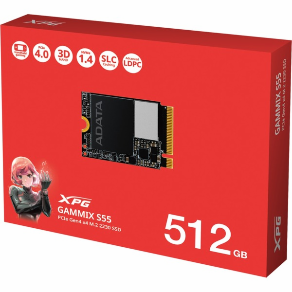 ADATA XPG GAMMIX S55 512GB, SSD