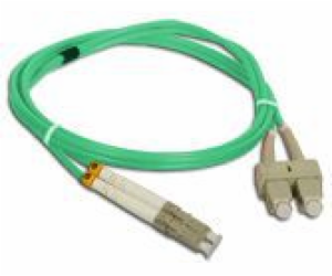 Propojovací kabel MM OM3 LC-SC duplex 50/125 1,0m ALANTEC