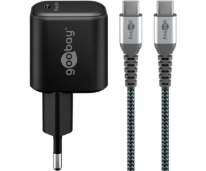 goobay sada pro rychlé nabíjení USB-C, PD, 65 wattů, text...