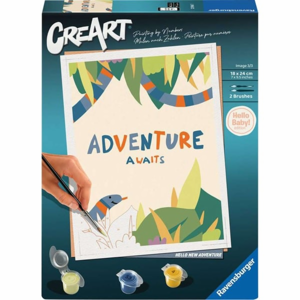 Ravensburger CreArt - Hello New Adventure, malba