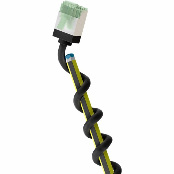 goobay Ultra-flexibilní propojovací kabel Cat.8.1 tenký, ...