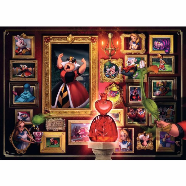 Ravensburger Puzzle Villainous: Queen of Hearts