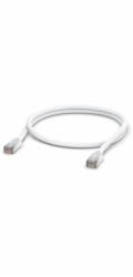 Ubiquiti Patch kabel, venkovní, STP, Cat.5e, 1m, bílá