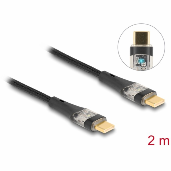 Nabíjecí kabel DeLOCK USB 2.0, zástrčka USB-C > zástrčka ...