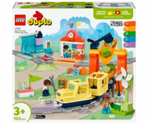 Stavebnice velkého interaktivního vlaku LEGO 10428 DUPLO ...