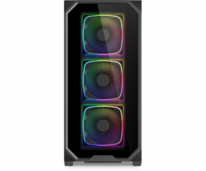 Sharkoon AK5G RGB, věžové pouzdro