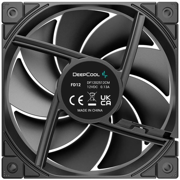 DeepCool FD12 120x120x25, skříňový ventilátor
