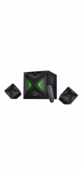 FENDA F&D repro F550X/ 2.1/ 56W/ černé/ BT4.0/ NFC/ FM rádio/ USB/SD přehrávání/ dálkové ovládání