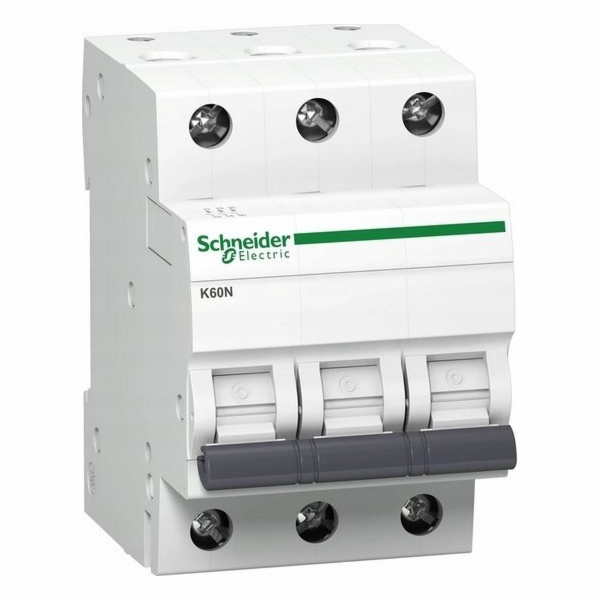 Schneider Electric Jistič 3P C 50A 6kA AC K60N-C50-3 A9K0...