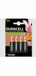 Duracell dobíjecí AA / R6 2500mAh 4ks.
