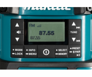 Makita DMR056 rádio Cestovní Analogový a digitální Černá,...