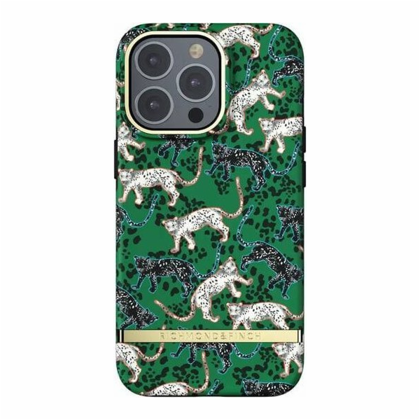 Richmond & Finch  Green Leopard iPhone 13 Pro