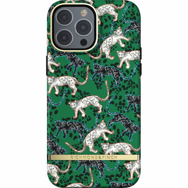 Richmond & Finch  Green Leopard iPhone 13 Pro Max