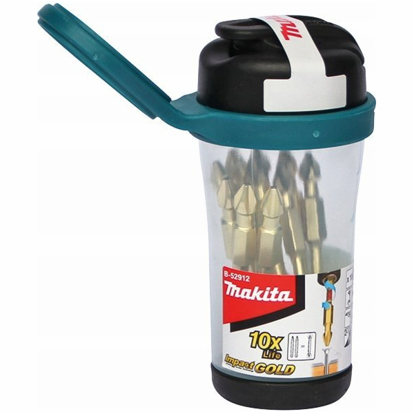 Makita ŠROUBOVÝ BIT.IMPACT. PH2-65MM IG 10KS V KRABIČCE S...