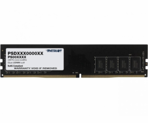 PAMĚŤ RAM PATRIOT DDR4 8GB 3200MHZ 1 RANK BULK HYNIX CHIP