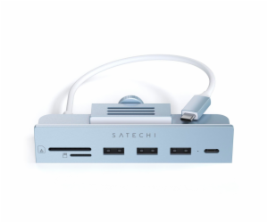 Satechi USB-C Clamp Hub for 24 iMac blue