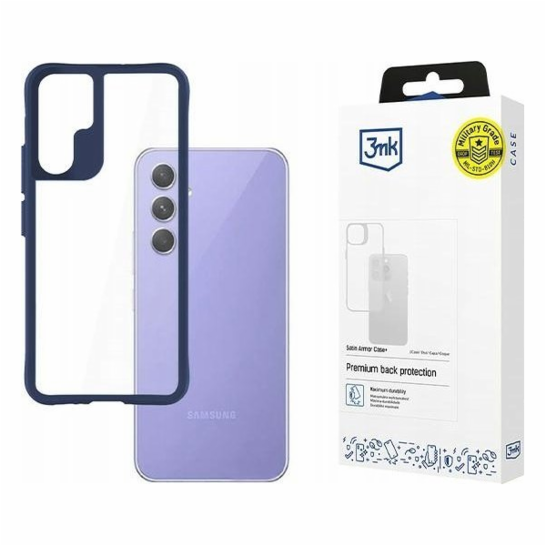 3mk Satin Armor Case+ Blue pro Samsung Galaxy A54 5G