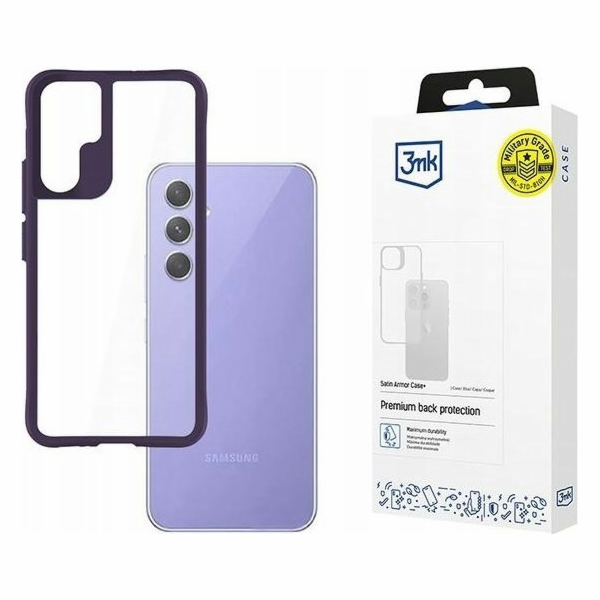 3mk Satin Armor Case+ Purple pro Samsung Galaxy A54 5G