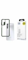 3mk ochranný kryt Satin Armor Case+ Green pro Samsung Galaxy A15 5G