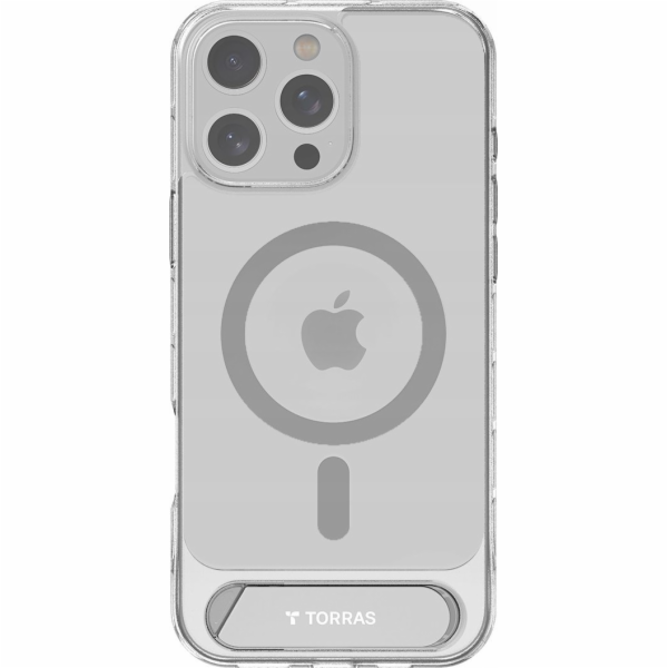 Torras Pstand Series Case for iPhone 16 Pro (clear)