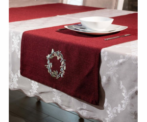 Běh na stůl Domoletti TRC-10 RED, červený, 45 x 140 cm