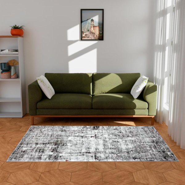 Pokojový koberec Domoletti FR-24-647, šedý, 230 cm x 160 cm
