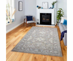 Pokojový koberec Domoletti FR-22-11822, šedý, 150 cm x 90 cm