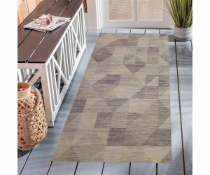 Pokojový koberec Domoletti FR-22-188-1, šedý, 150 cm x 90 cm
