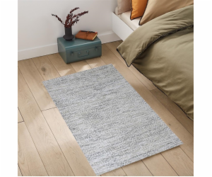 Pokojový koberec Domoletti FR-22-10160, šedý, 150 x 90 cm