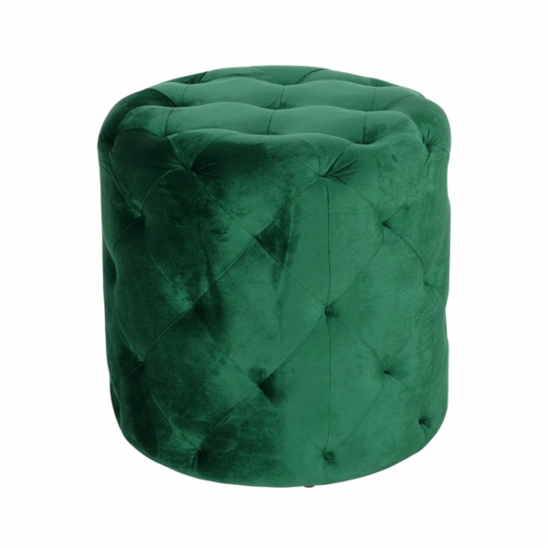 Pouf HS-R08-1 ZELENÝ 40X40X40CM