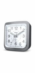 Mebus 56988 Grey quartz alarm clock
