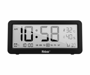 Mebus 25819 Quartz Alarm Clock digital