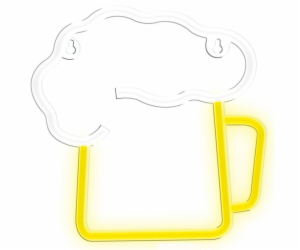 Manta SNL34YET Style Neon Lights Beer yellow/white