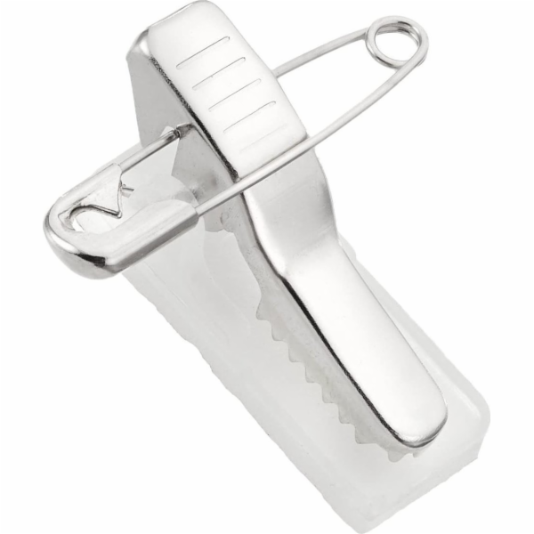 Peach  Clip s Befestigungsnadel und selbstkl. Pad 100St.