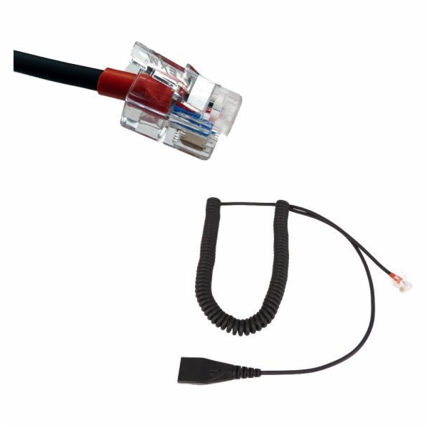 GEQUDIO RJ-Kabel kompatibilní. mýtus Yealink, Snom, Avaya...